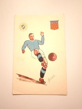 Cartolina Postcard Calcio - Prato #