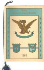 Calendario Aviazione Leggera Esercito Anno1983. Con cordoncino originale