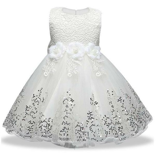 Abito bianco bambina