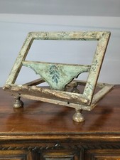 Antico leggio laccato - antico,
