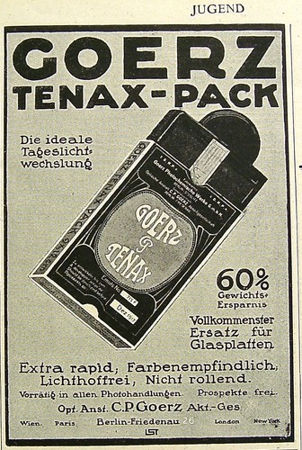 Goerz tenax pack pubblicità - goerz,