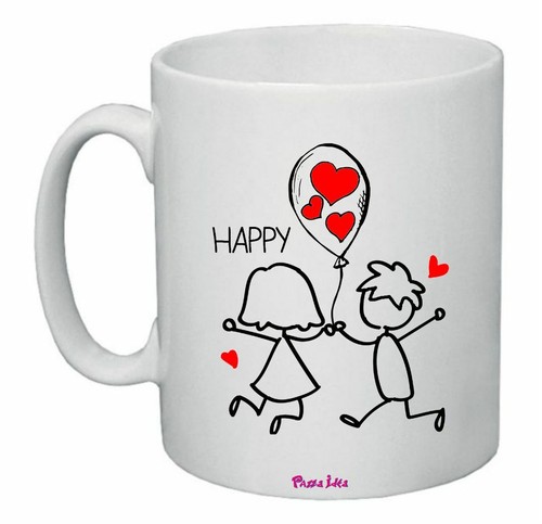 Tazza 8x10 scritta happy - tazza,