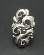 Anello lungo elegante vero
