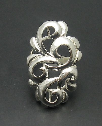 Anello lungo elegante vero