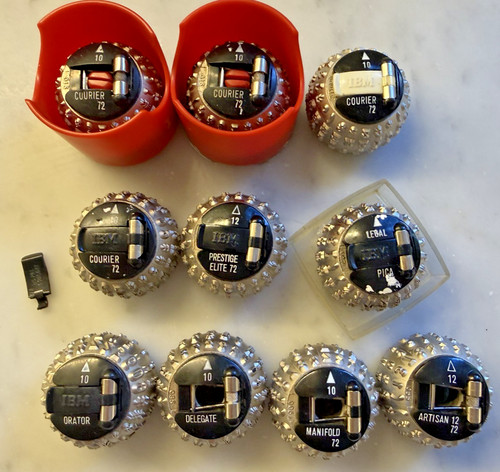 Lotto ibm selectric - 10,