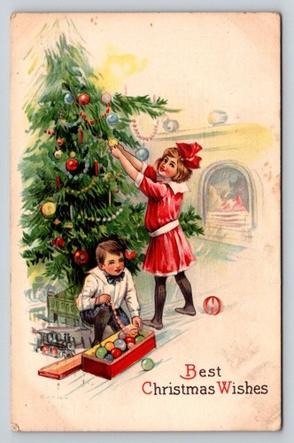 Cartolina natale 1916 - cartolina,