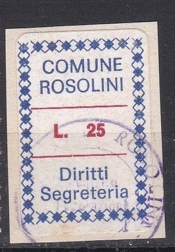 Rosolini marca municipale - rosolini,