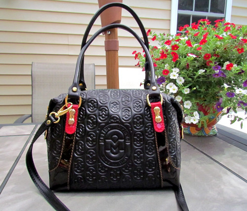 Borsa mano pelle con - in,