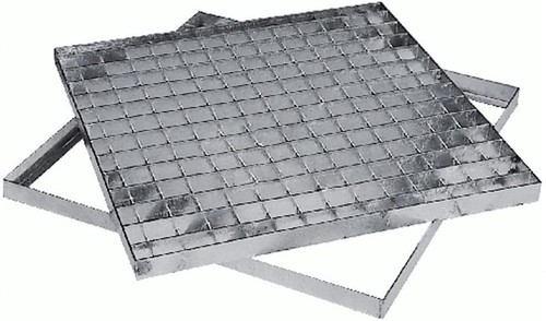 Giglia zincata con telaio - , da