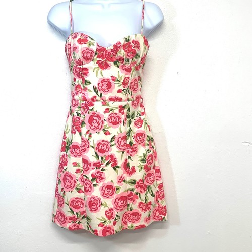 Zara rosa floreale - floreale, mini