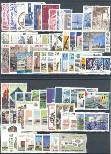 Europa cept 1987 set - cept,