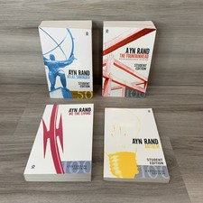 Lot Of 4 Ayn Rand Books Atlas