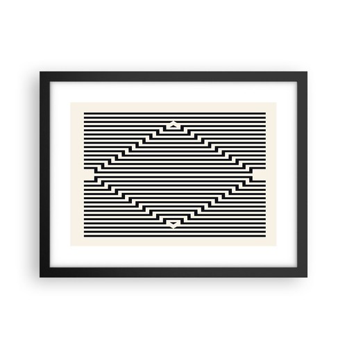 Poster 40x30cm linee - poster,