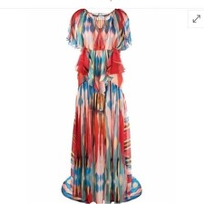 ETRO Abstract Ikat Print Maxi