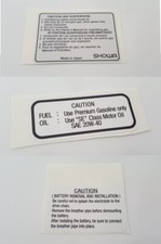 Kit adesivi Yamaha tt 600 36a 59x 83 92 xt stickers showa battery suspension oil