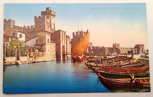 Cartolina castello di - cartolina,