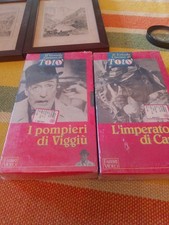 N. 2 Cassette VHS  Di Totò Nuove Incelofanate