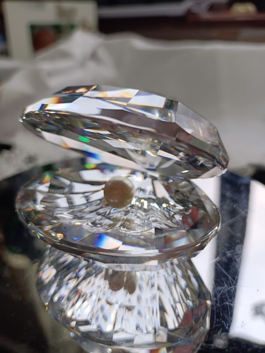 Conchiglia cristallo swarovski - cristallo,