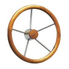 Stainless steel and wood