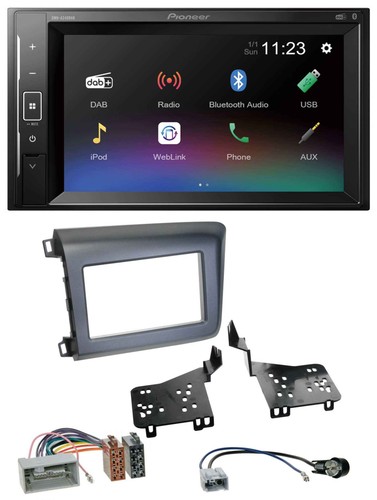 Pioneer dab mp3 2din - pioneer,