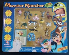 Monster Rancher Playmates Complete Set 18 Personaggi e Card GIOCHI PREZIOSI