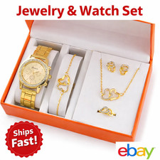 Orologio Donna Oro + Set