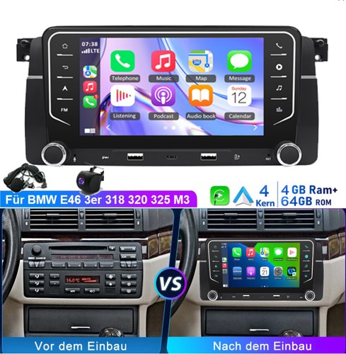 Carplay per bmw serie 3 - carplay, 7"