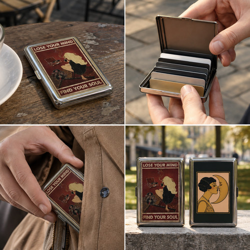 Custodia porta carte - , in