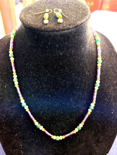 Set collana orecchini in - collana,