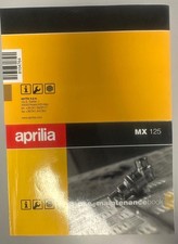 Uso e Manutenzione Aprilia MX125 2004-2006