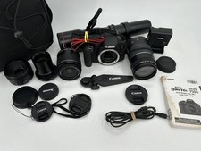 CANON EOS REBEL T6I W LENSES