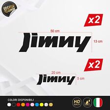 Kit 4 Adesivi Compatibili Suzuki Stile Jimny Prespaziati Tuning 4x4 Off Road
