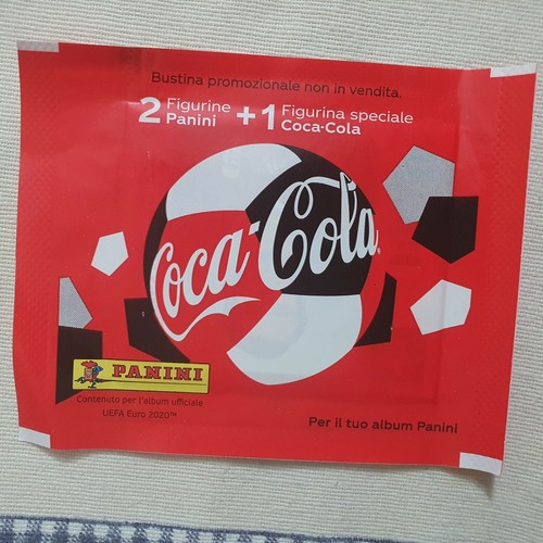 Panini euro 2020 - 2020, coca