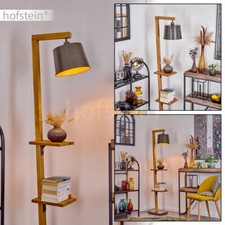 Lampada da terra in legno interruttore vintage lampada da terra camera da letto soggiorno stanza illuminazione