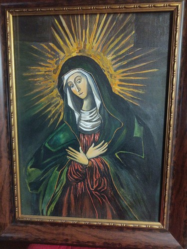 Madonna quadro dipinto - madonna,