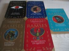 C. Jacq - RAMSES - serie completa 5 volumi