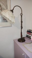 Lampada vintage in ottone con