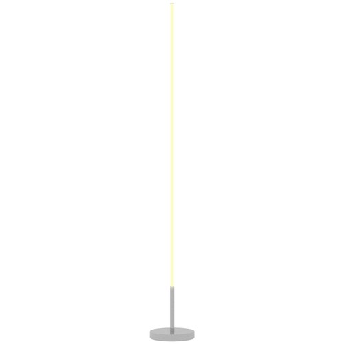 Homcom lampada terra - terra, led