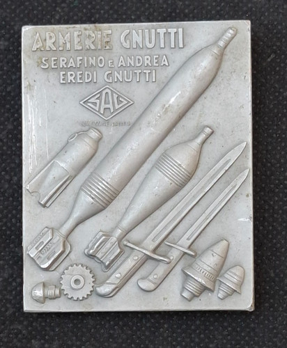 Placca militare pubblicitaria