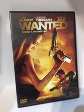 WANTED DVD Scegli il tuo Destino Angelina Jolie Morgan Freeman Come Foto