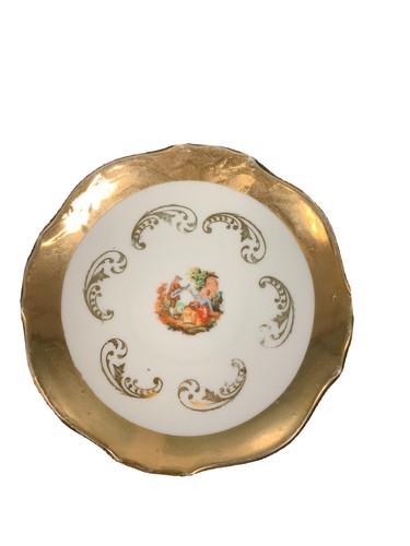 Piattino decorato bavienthal - piattino,
