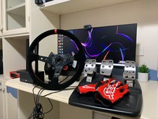 SIM-RACING Simulatore Rally Logitech G29 + Volante a Calice