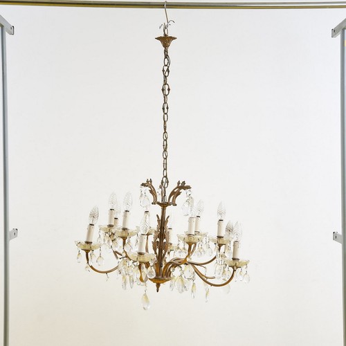 Lampadario metallo con - metallo,