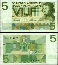 OLANDA - Netherlands 5 gulden