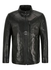 Giacca pelle uomo semi veg