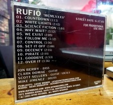 Rufio - MCMLXXXV (CD, Advance