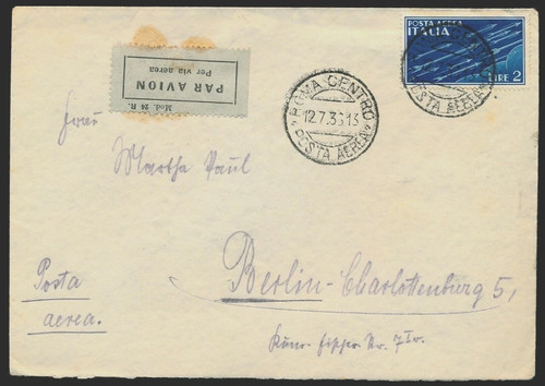 1936 italy airmail isolated - 1936,