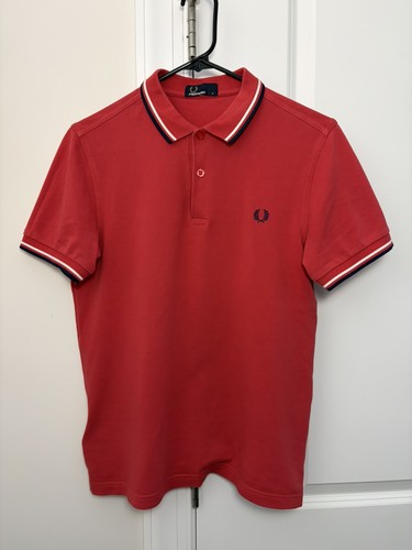 Polo fred perry m3600 - perry, rosso