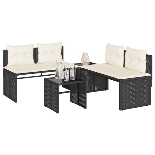 Set divano giardino 4pz con - set,
