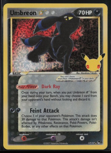 Umbreon gold star - star,